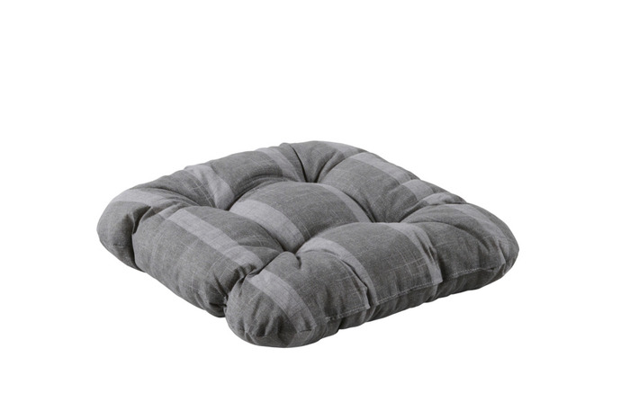 Setepute Nuuk gråstripet 38 x 38 cm - Sunlife